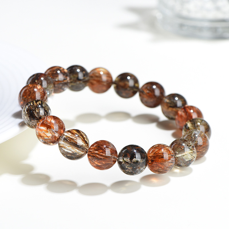 7A "Black Gold" Super Seven Bracelet - The Ultimate Stone of Harmonized Power