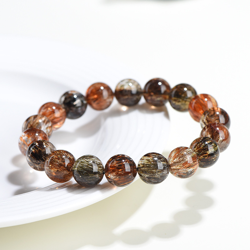 7A "Black Gold" Super Seven Bracelet - The Ultimate Stone of Harmonized Power