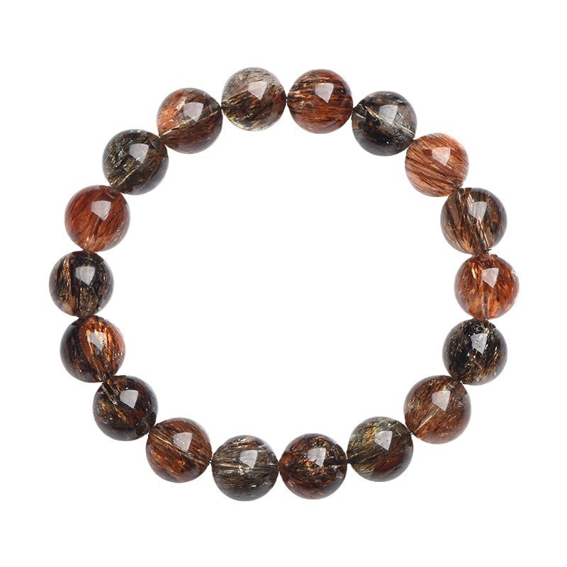 7A "Black Gold" Super Seven Bracelet - The Ultimate Stone of Harmonized Power