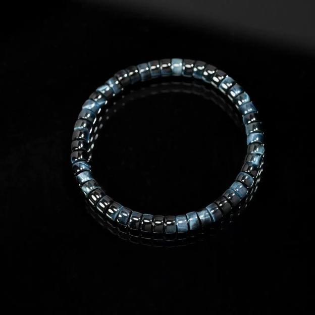 Blue Tiger's Eye Bracelet - The Calming Storm for Focus & Protection