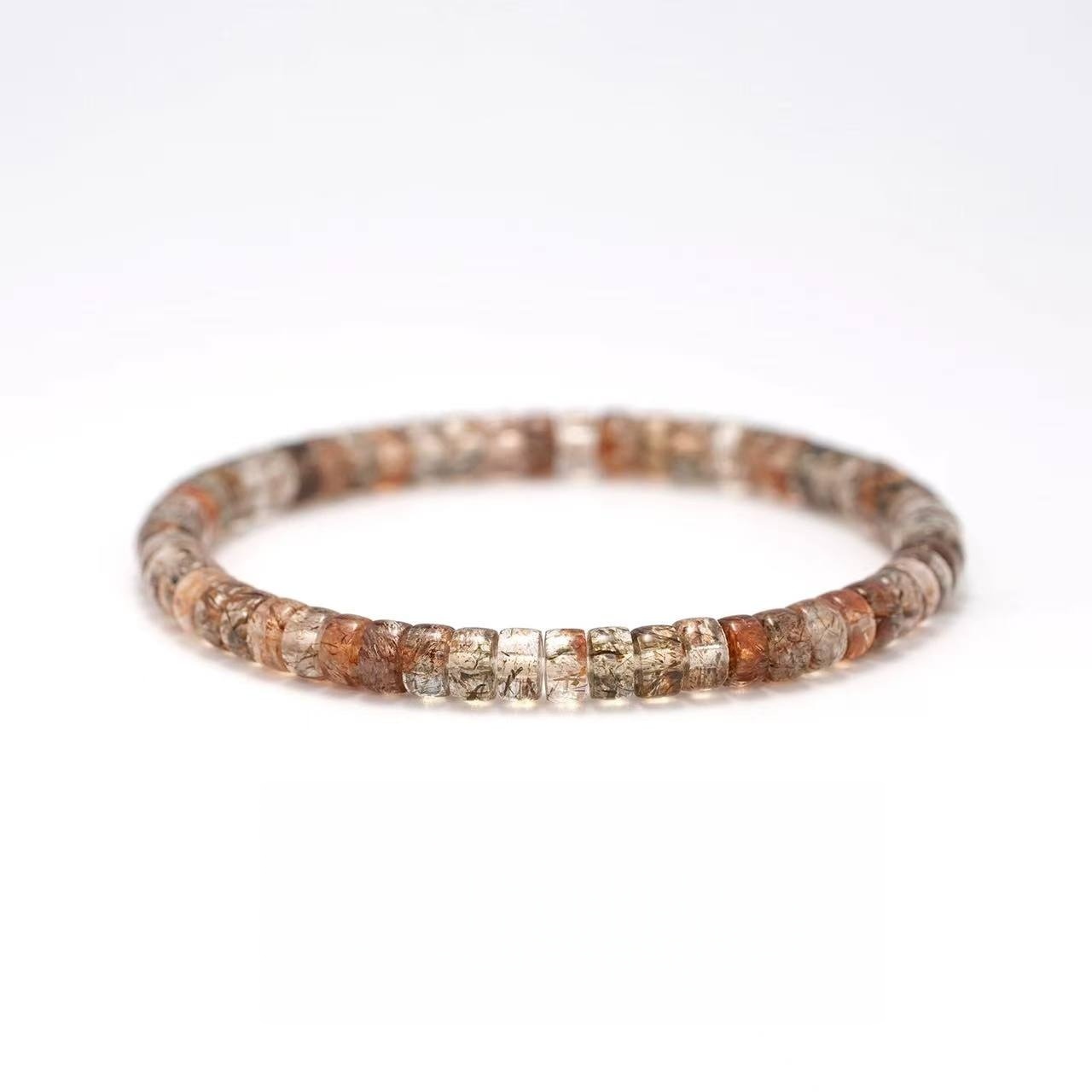 Natural Super Seven Bracelet | Collector's Grade 5mm Chip Bracelet | for Power & Spiritual Harmony