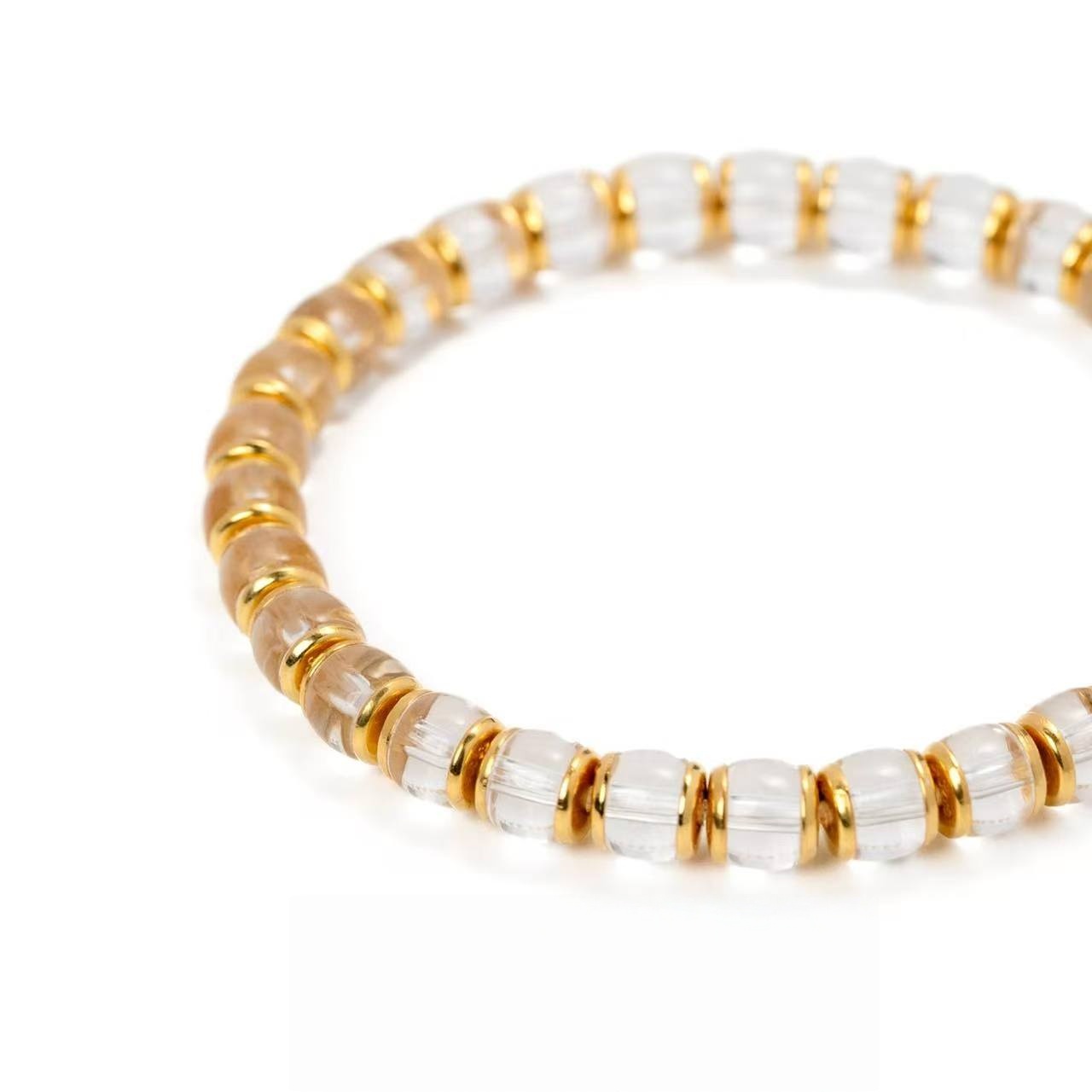 Clear Quartz Bracelet | 6MM Precision-Cut Beads for Clarity & Amplified Energy