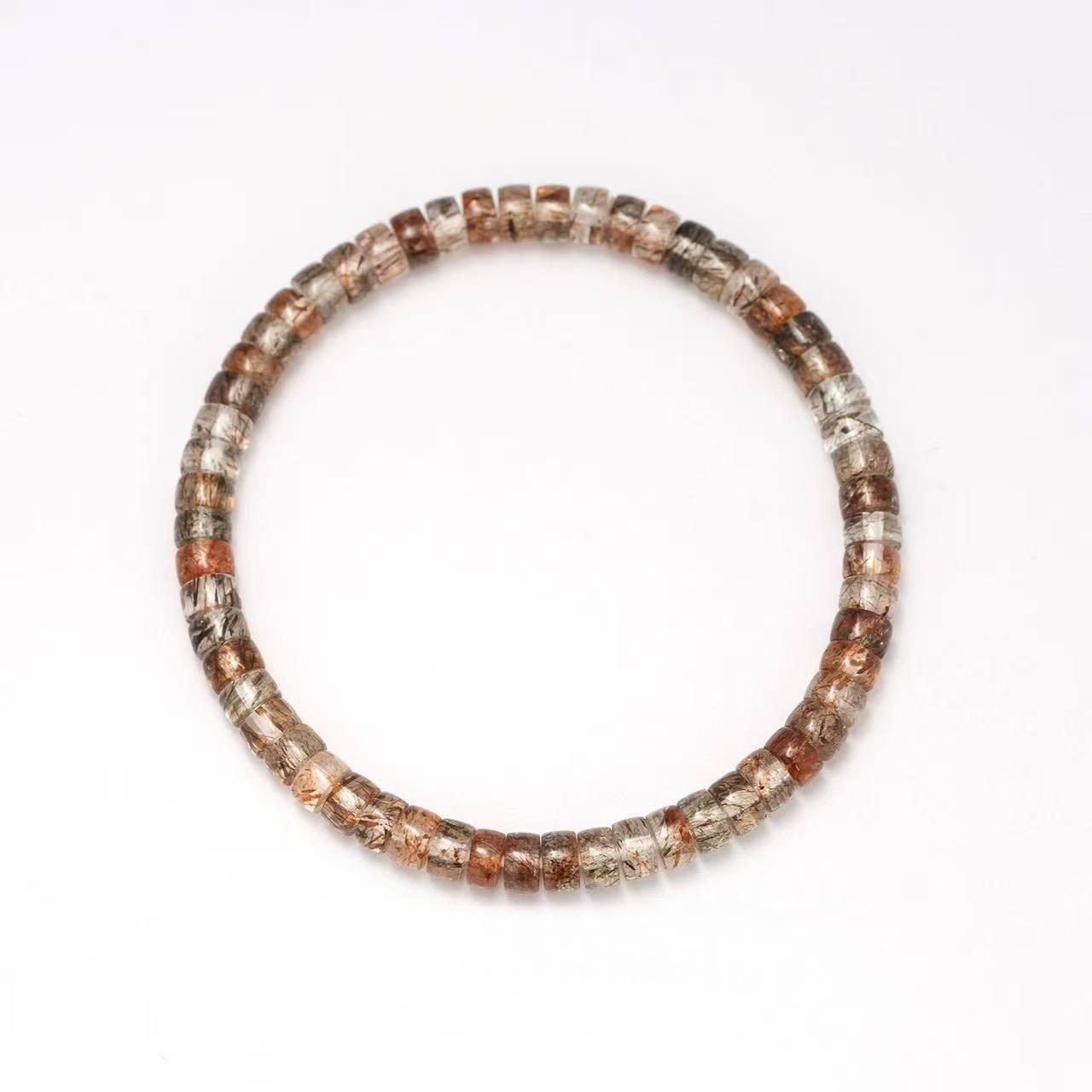 Natural Super Seven Bracelet | Collector's Grade 5mm Chip Bracelet | for Power & Spiritual Harmony