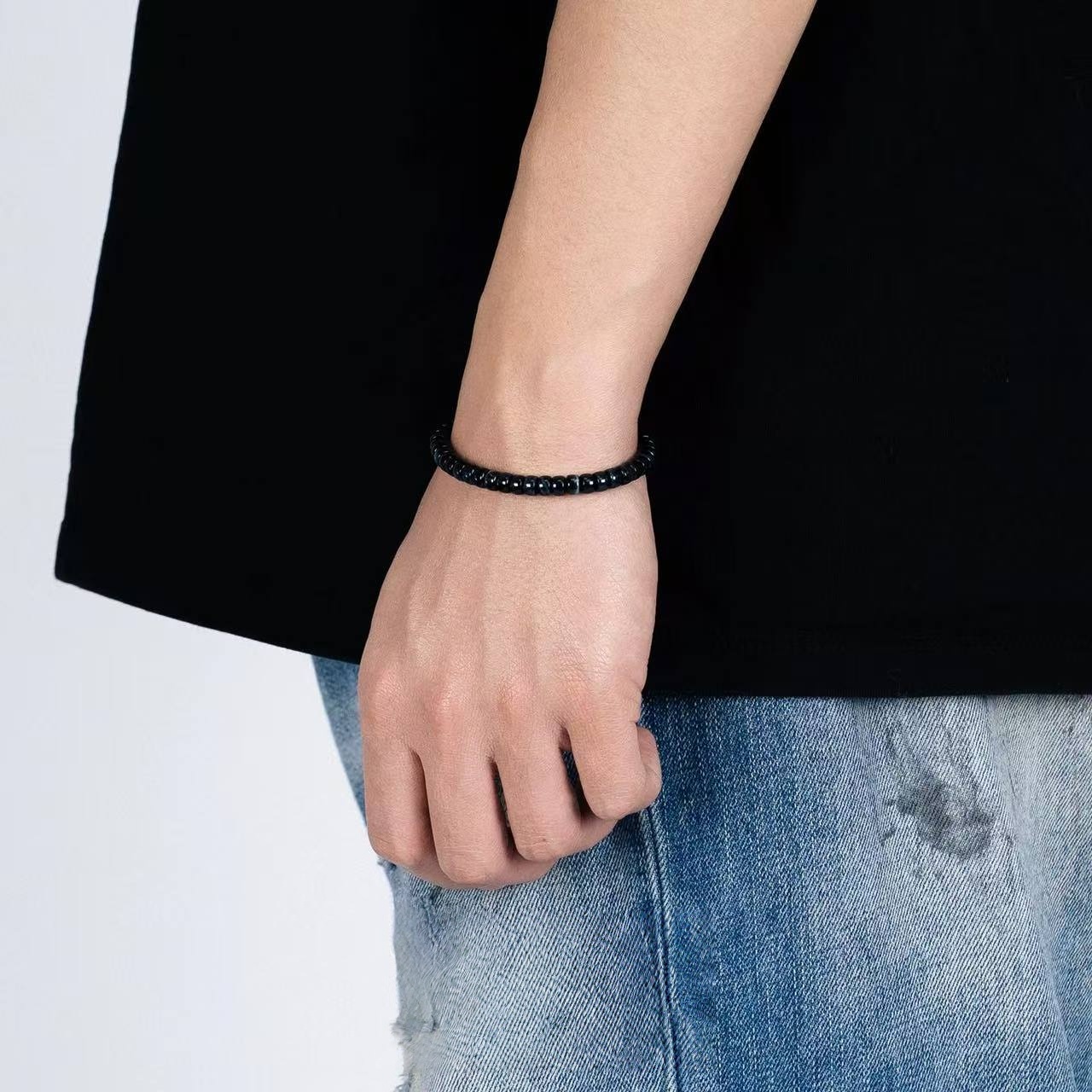 Blue Tiger's Eye Bracelet - The Calming Storm for Focus & Protection