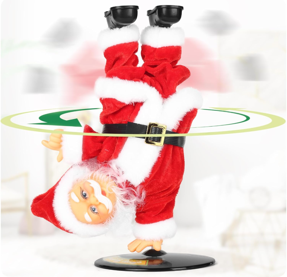The Humorous Dancing Santa Claus