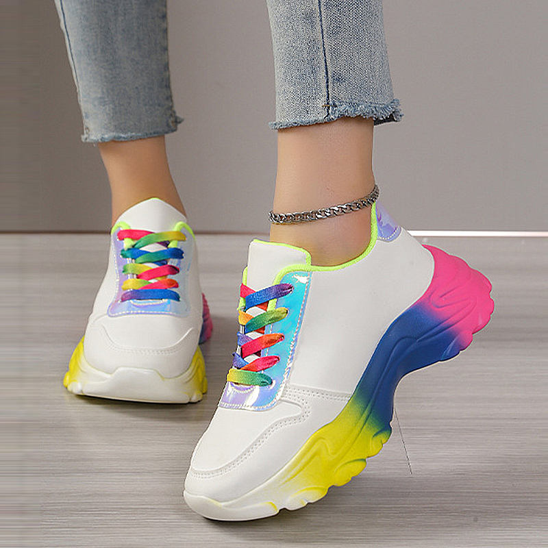 JustyShoes™ | Rainbow Sneakers
