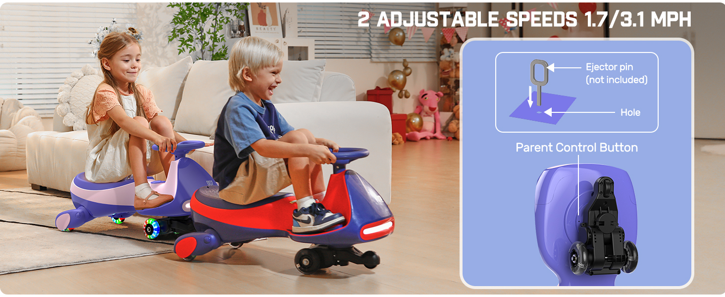 wiggle car ride on toy electric