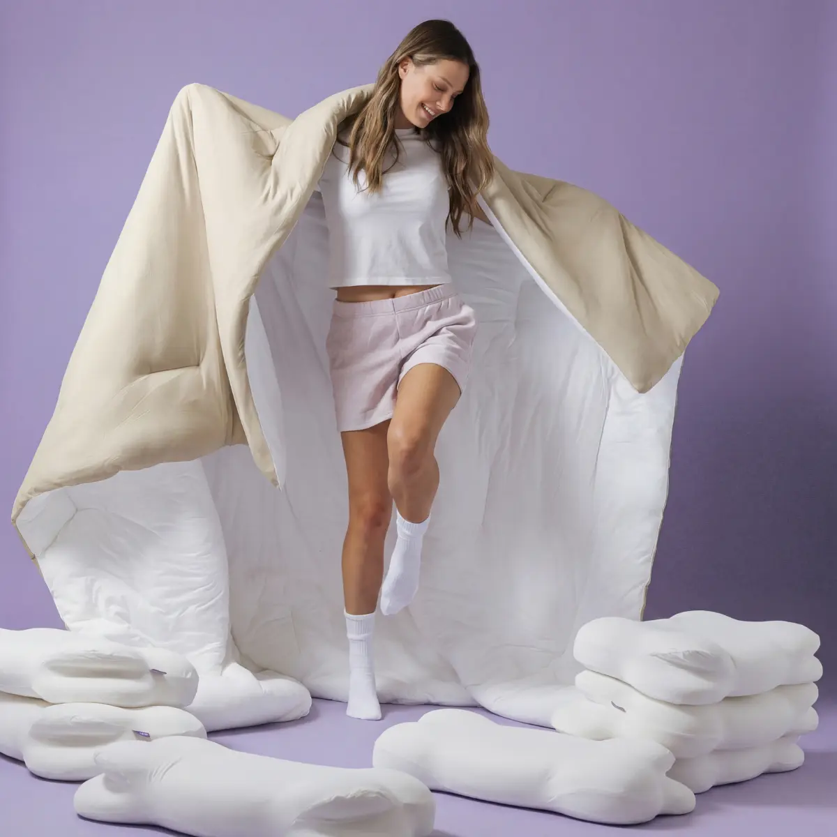MarshMellow Comforter: Ultra-Soft Double-Stuffed Cloud Blanket ☁️✨