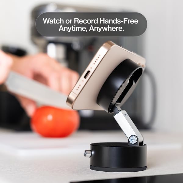 360° Universal Magnetic Phone Holder | Vacuum-Seal Tech for Car & Home 📱🛡️