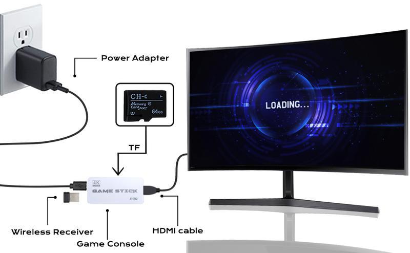 Game selection screen