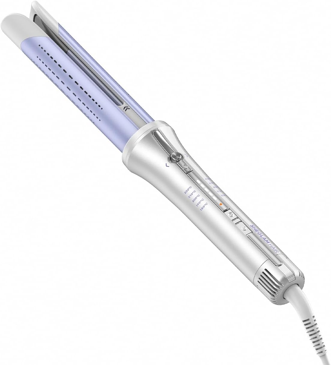 AirFlow Pro: 360° Auto-Rotating Curling Iron with Cool Air Tech 🌀✨