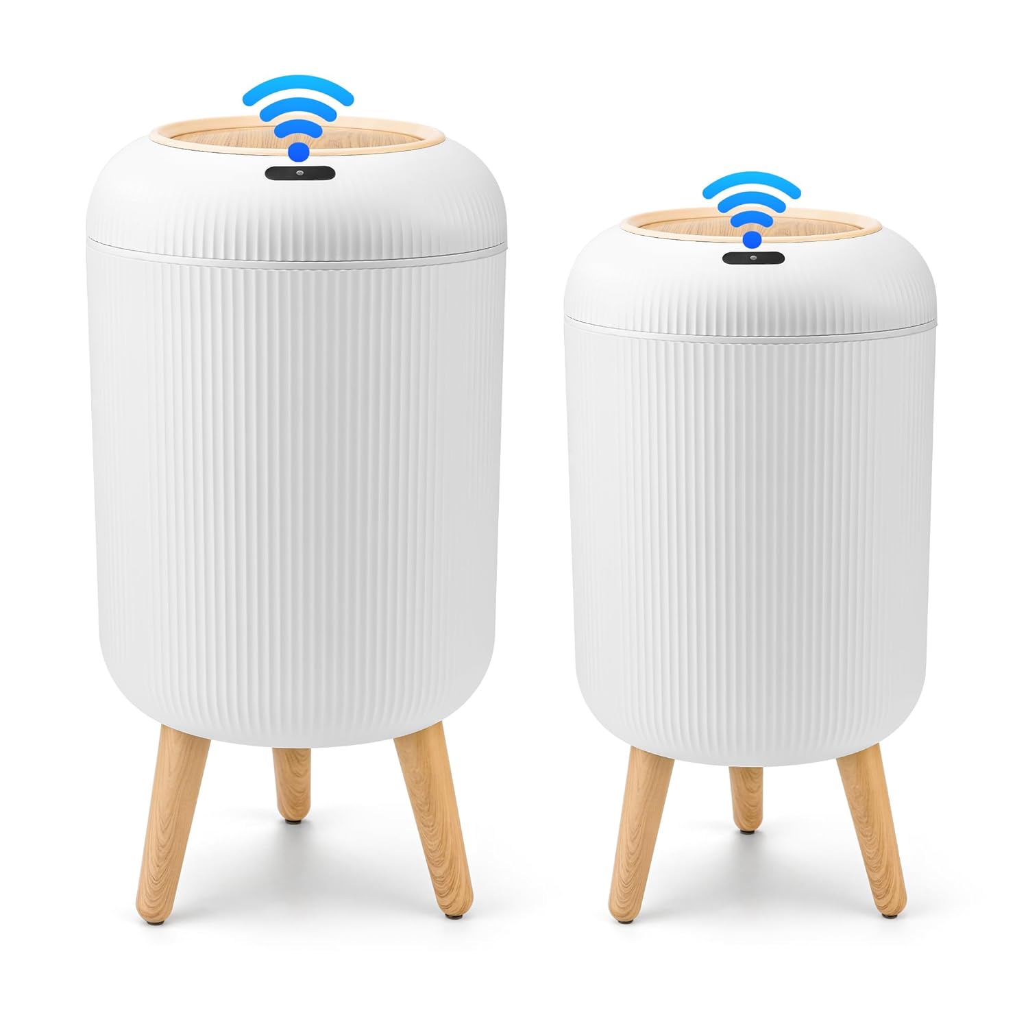 Nordic Smart Sensor Trash Can | Waterproof & Slim Design 🗑️✨