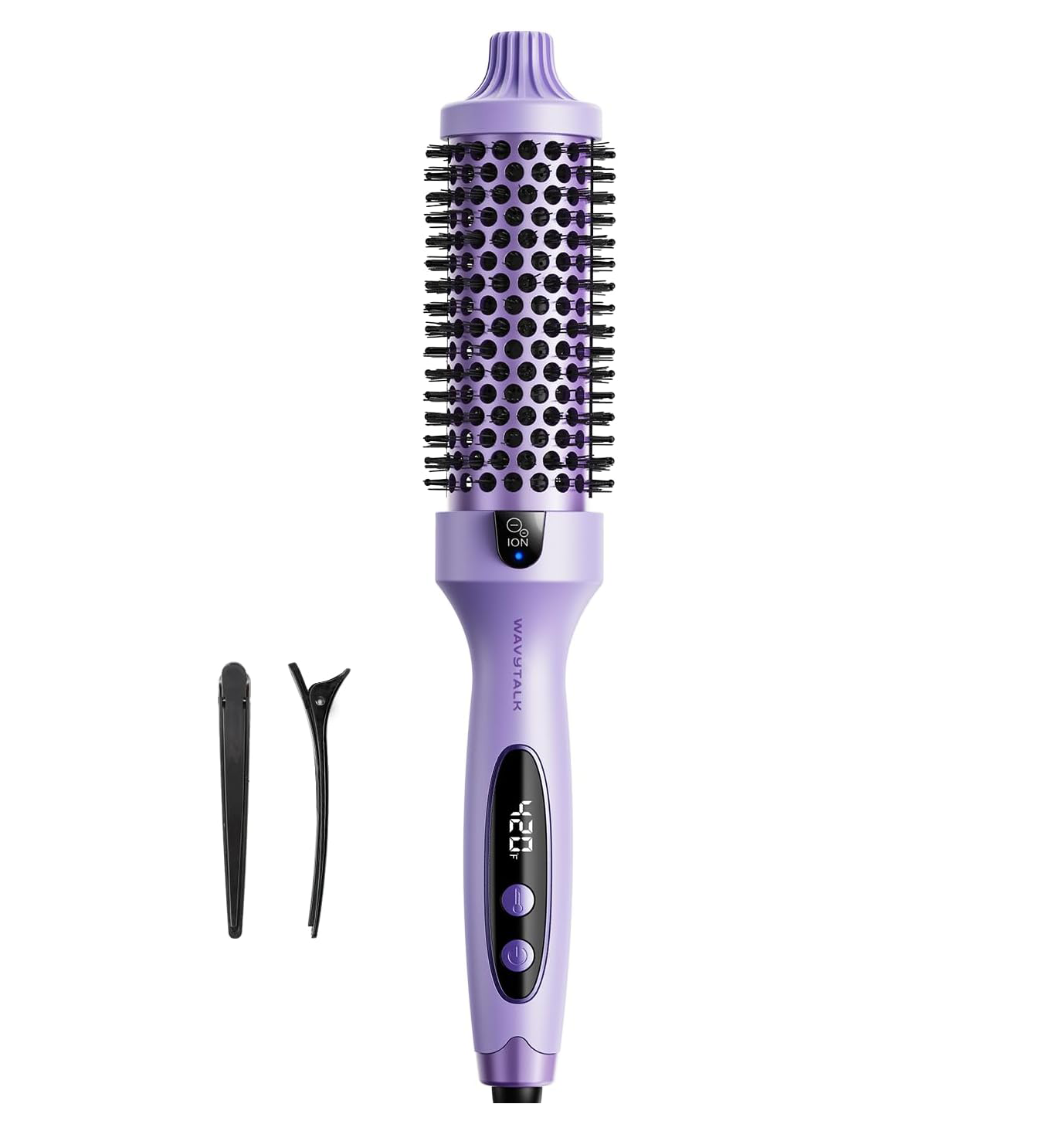 VIP Volume Blowout Boost Festival Bundle, Thermal Brush 1.5 inch for Blowout Look, Tourmaline Ceramic Negative Ion Technology, 5 Temperature Settings Dual Voltage