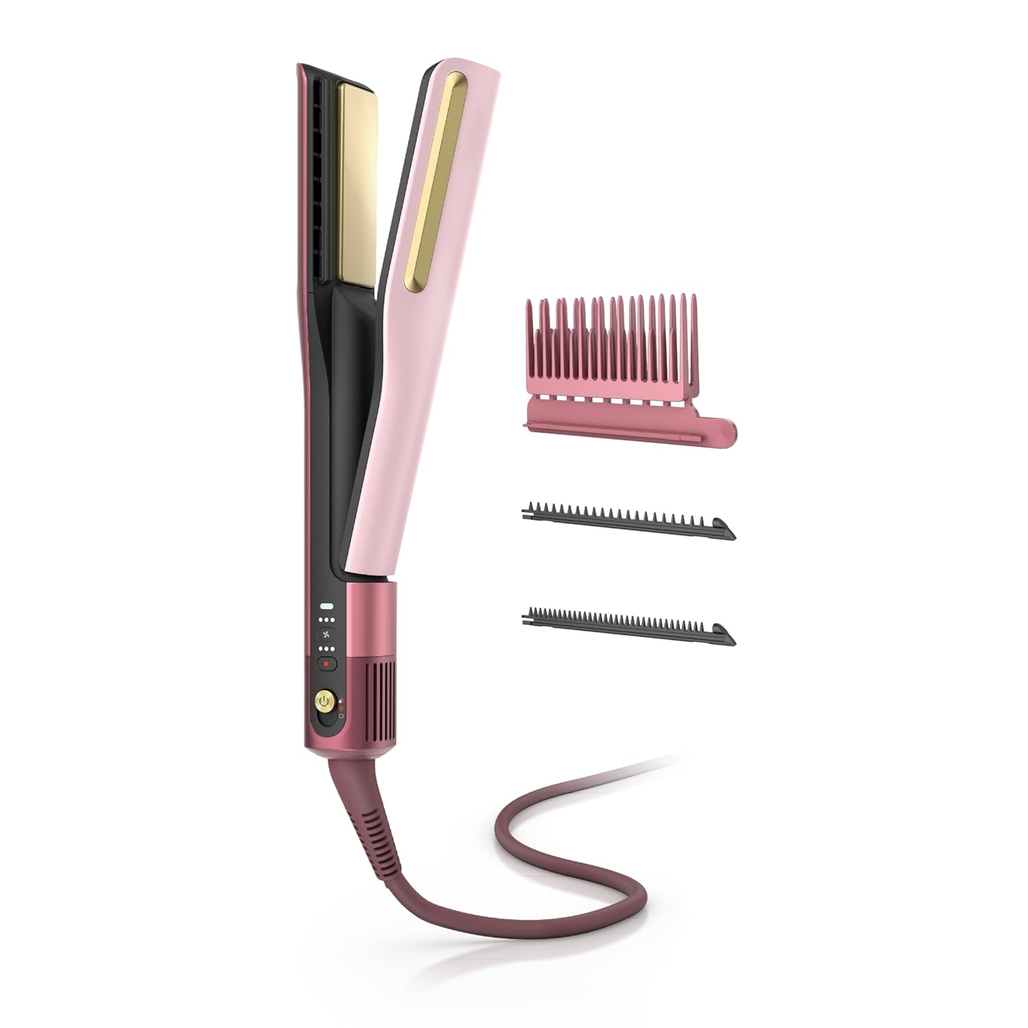 3-in-1 Wet-to-Dry Hair Straightener & Dryer 🌬️✨