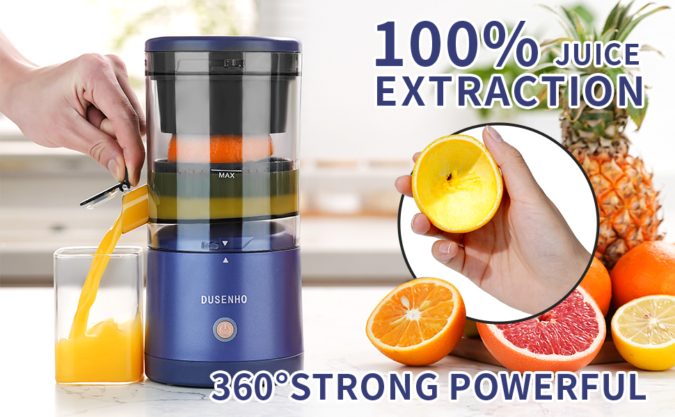 Portable Juicer for Orange, Lemon, Grapefruit