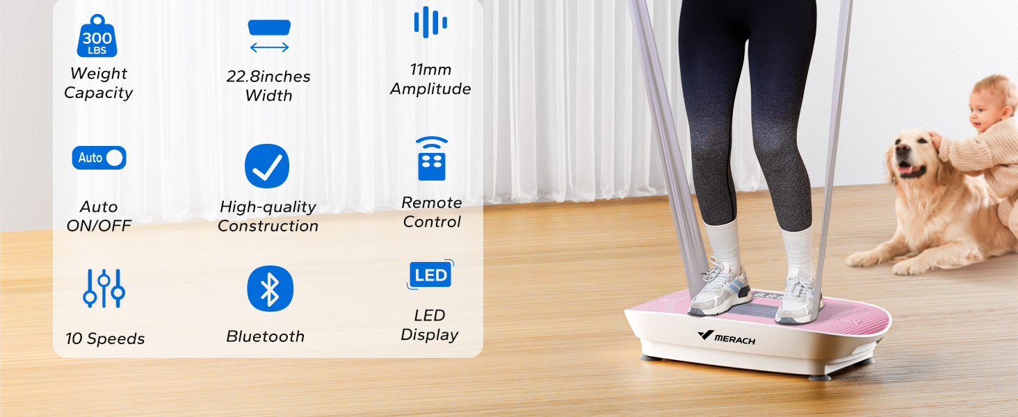 Vibration Plate Exercise Machine