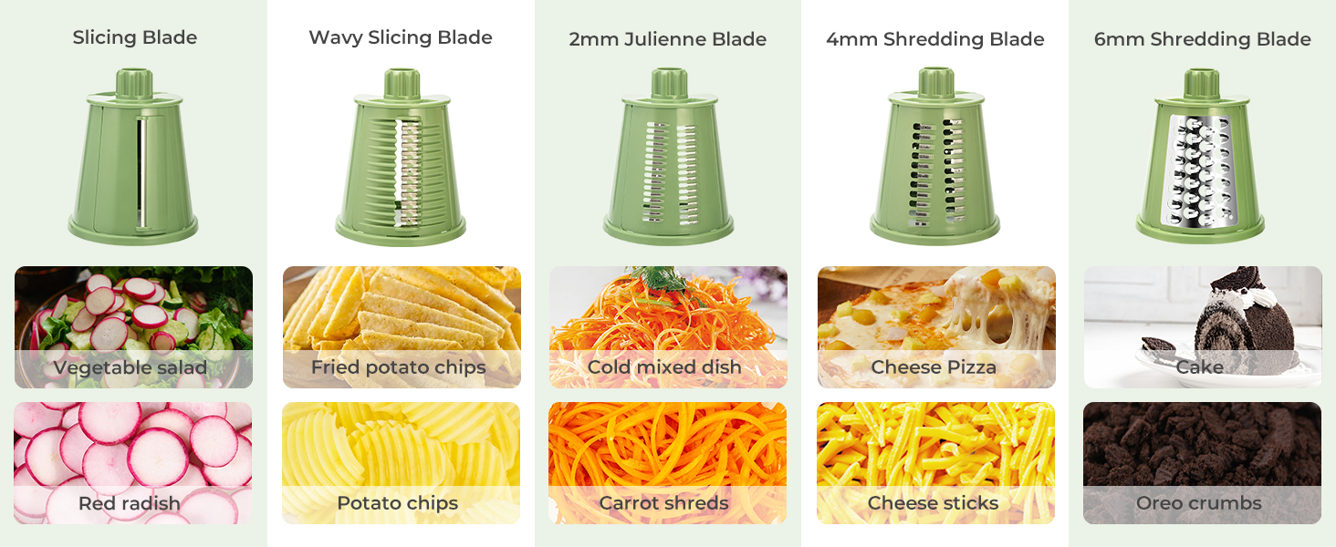 Spiralizing vegetables