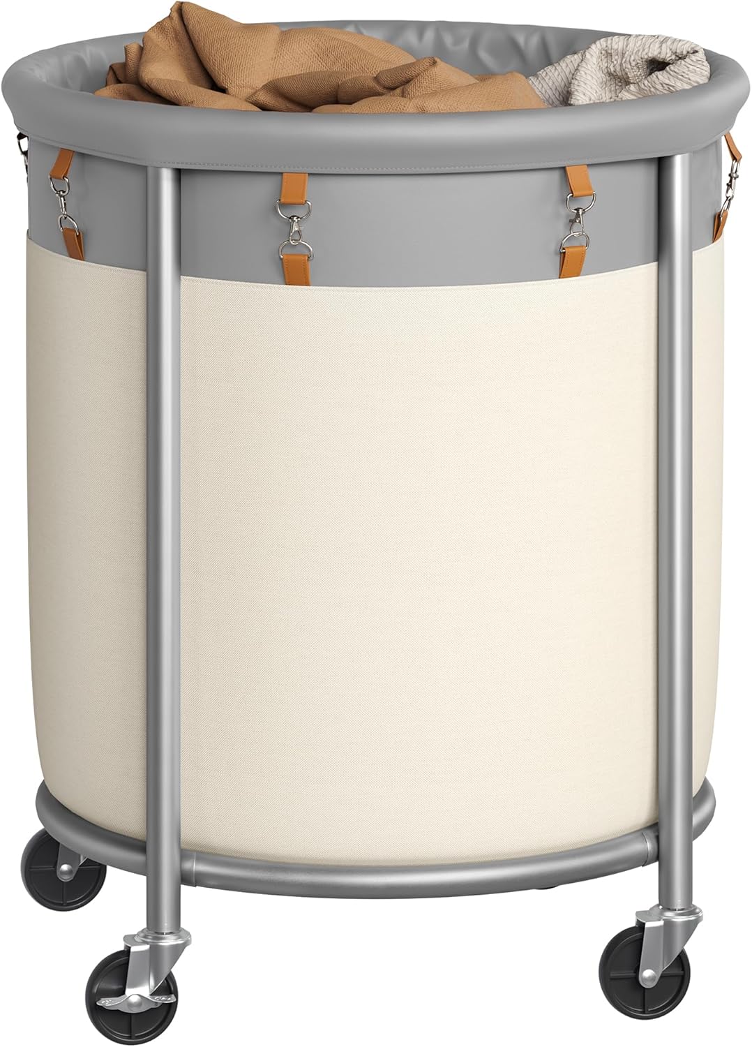 Heavy-Duty Rolling Laundry Basket | Extra Large Storage Cart (70-240)L🧺💨