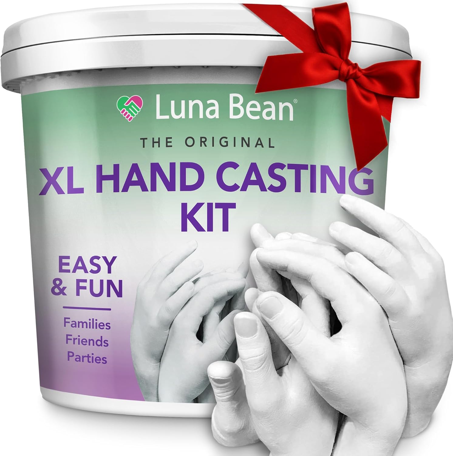  Hand Casting Kit – The Original Hand Mold Kit for Couples – Valentines Day Gifts 
