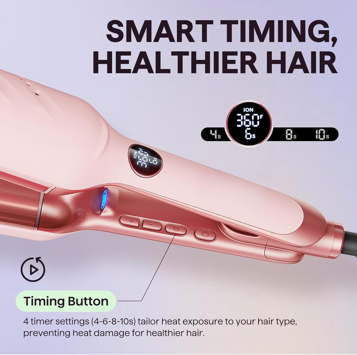 Power Wave: 35mm Deep Wave Hair Crimper for Instant Volume 🌊✨