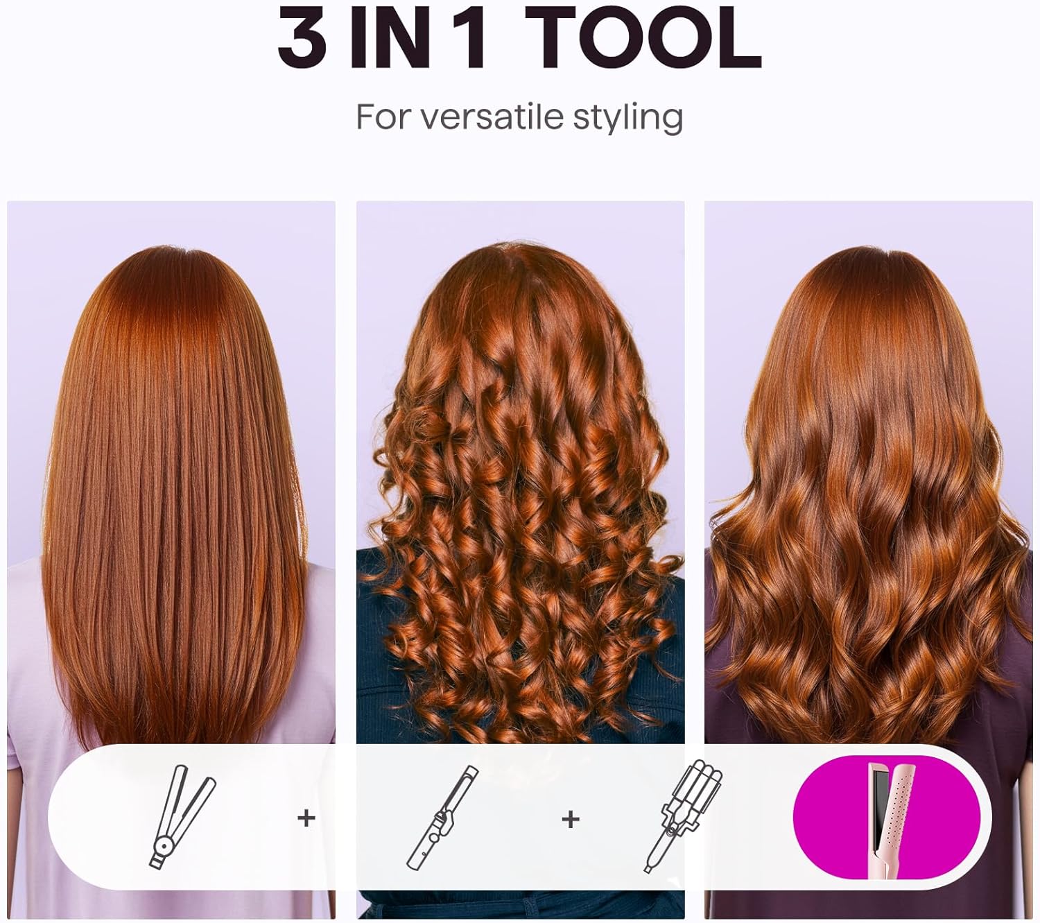 AirFlow 2-in-1 Cool Air Styler | Professional Curler & Straightener 🌬️✨