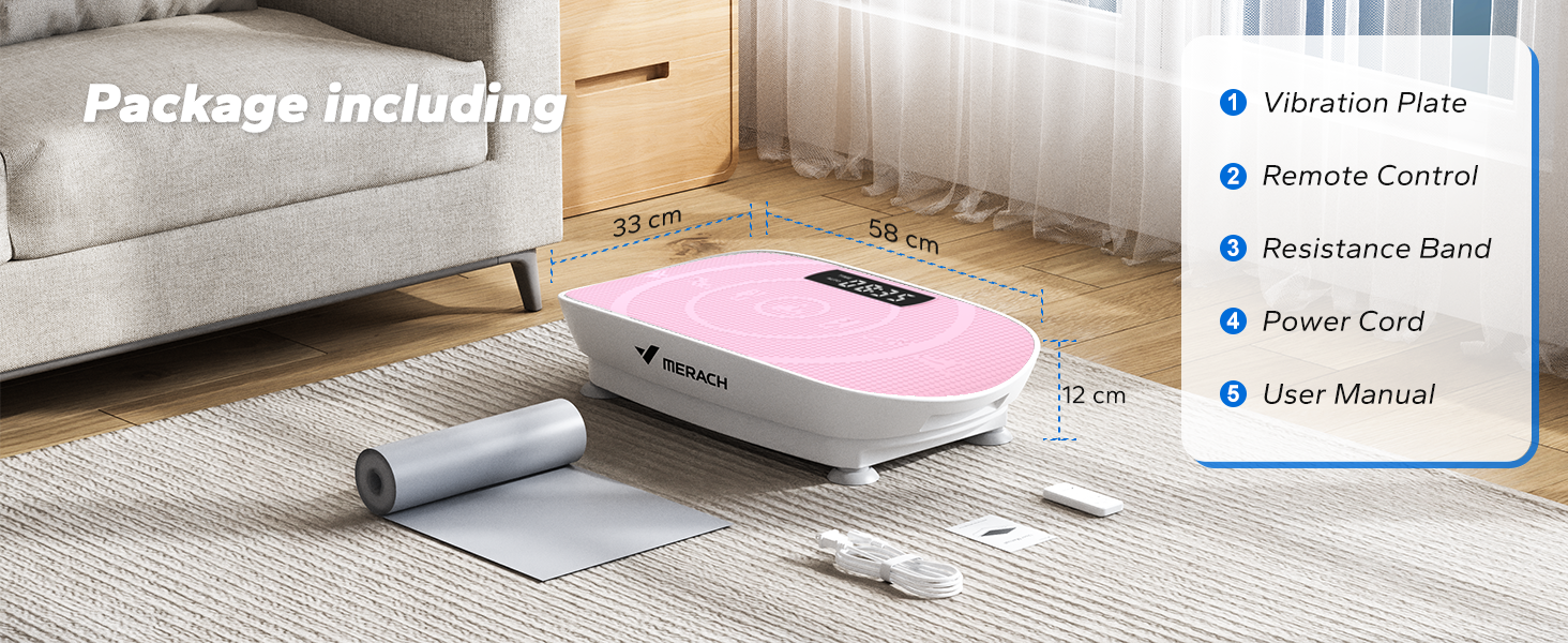 Vibration Plate Exercise Machine