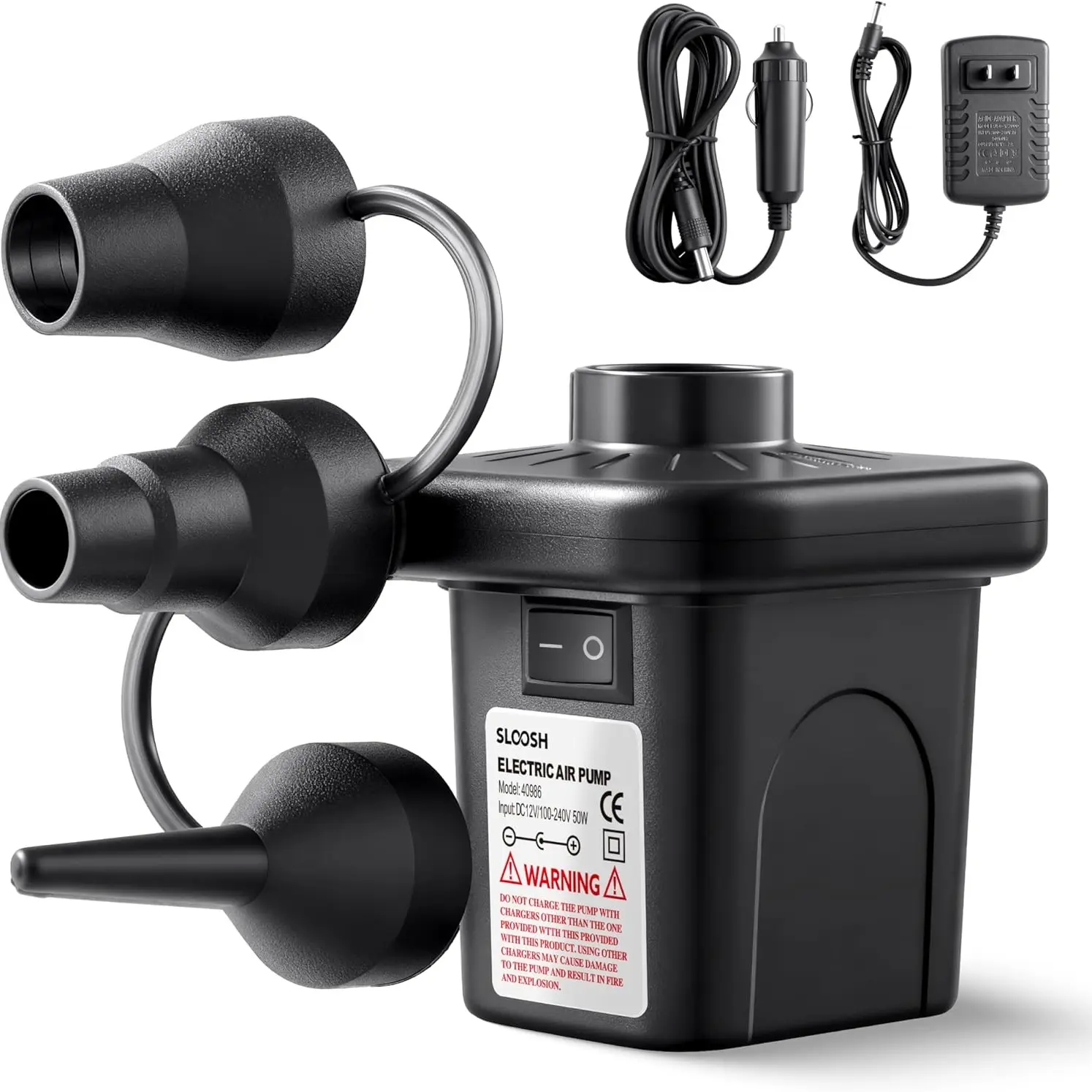 Inflatable Pool Lounger Float – XL Fabric Covered Adult Water Raft with Headrest 68"x34"