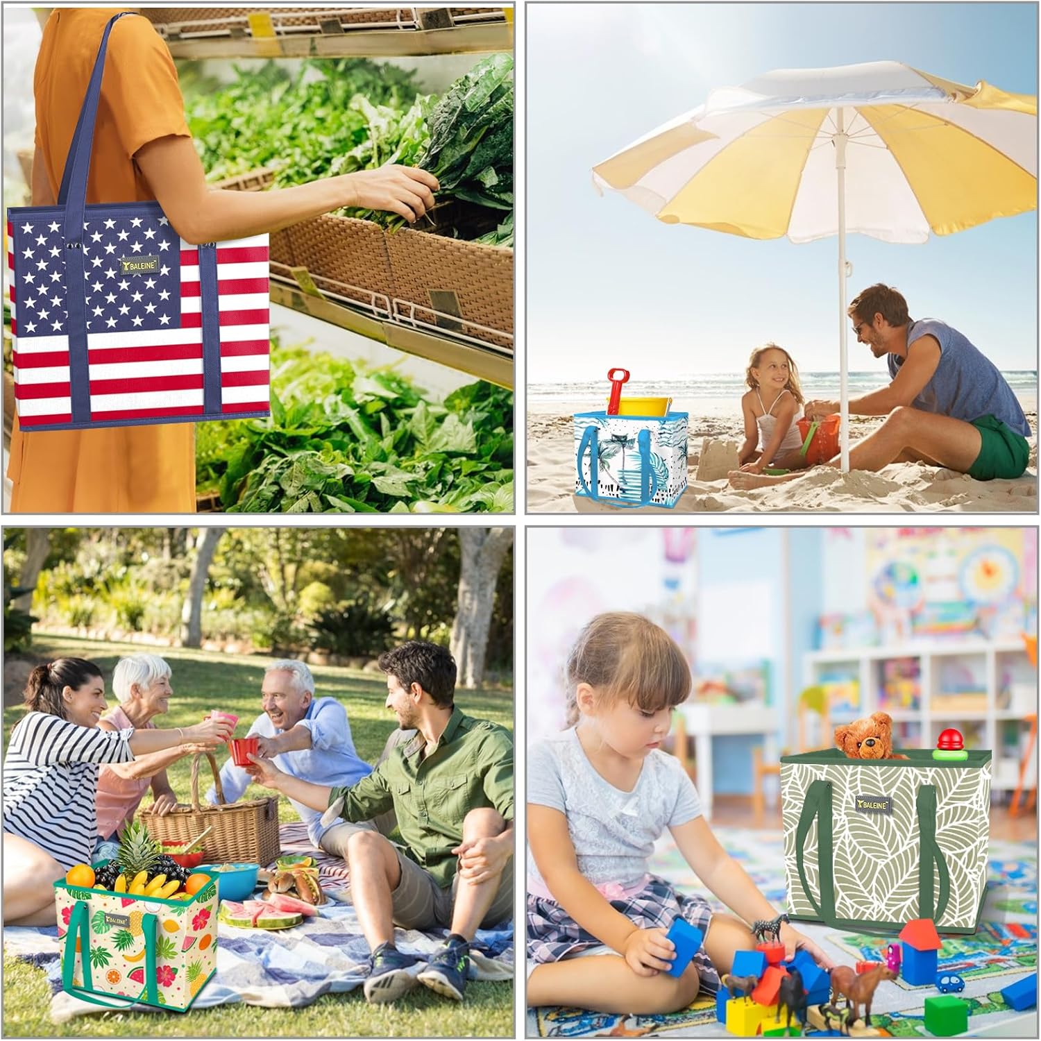 🎉Huryy up only today-3Pk Reusable Grocery Bags