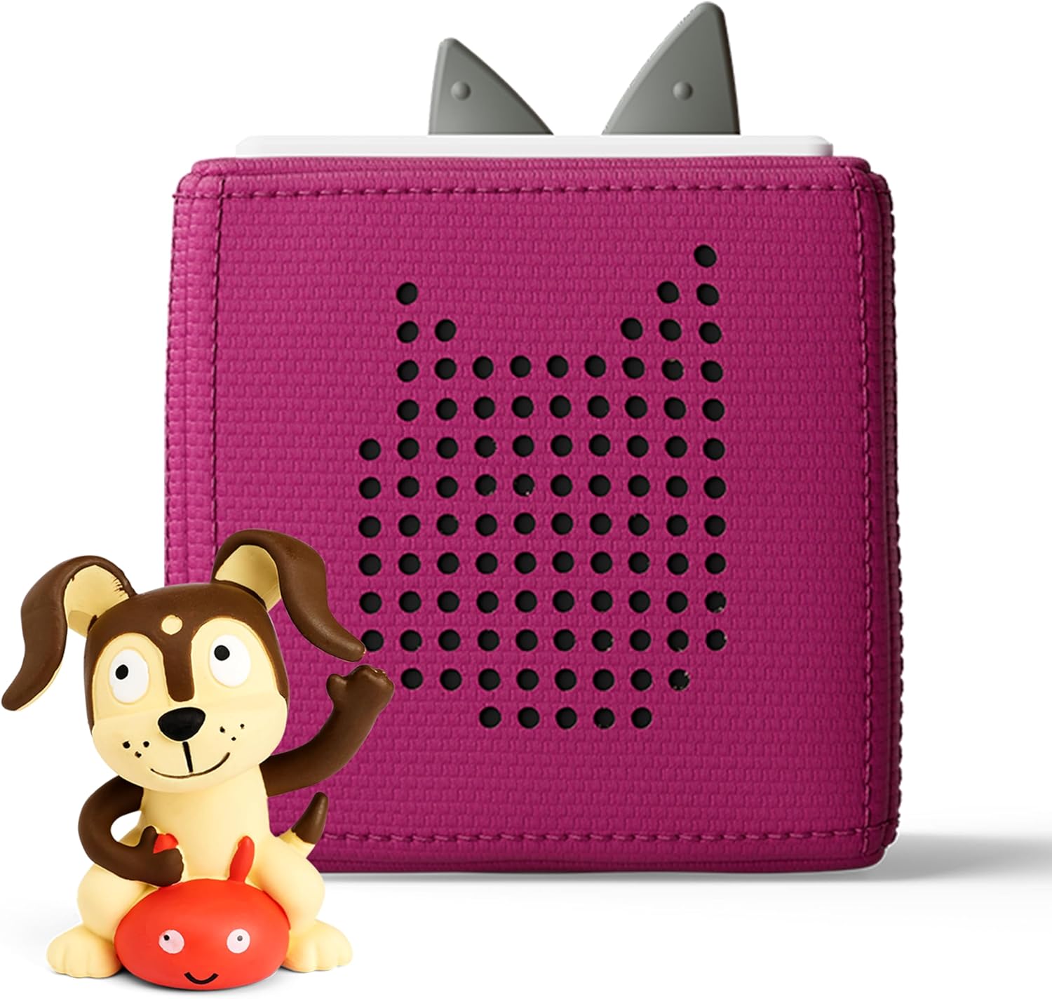 Toniebox 1 Audio Player Starter Set with Playtime Puppy - Listen, Learn, and Play with One Huggable Little Box - Light Blue