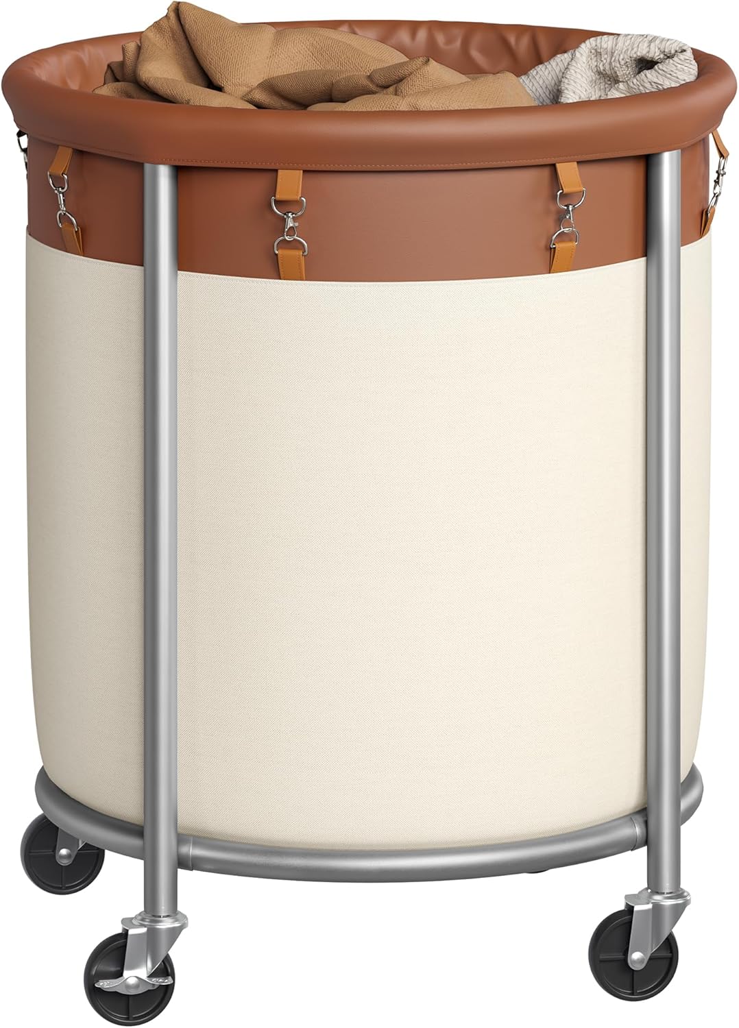Heavy-Duty Rolling Laundry Basket | Extra Large Storage Cart (70-240)L🧺💨