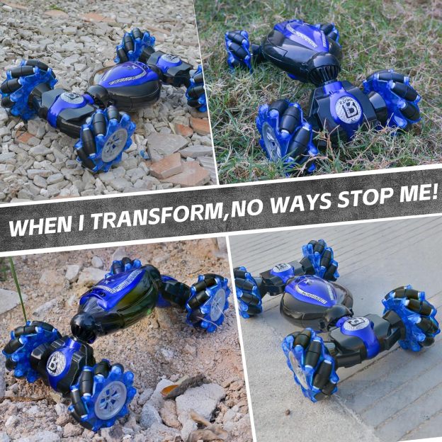 Remote Control Car for Boys 8-12, Fast RC Car with 360° Rotations & Drifting, All-Terrain 4WD Off-Road remote car, Indoor & Outdoor, Best Gift for Boys & Girls (Birthday, Christmas, Holidays)