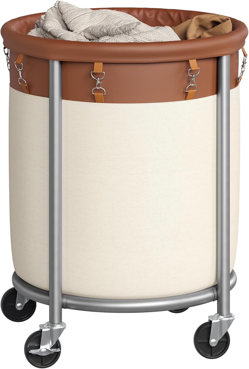 Heavy-Duty Rolling Laundry Basket | Extra Large Storage Cart (70-240)L🧺💨
