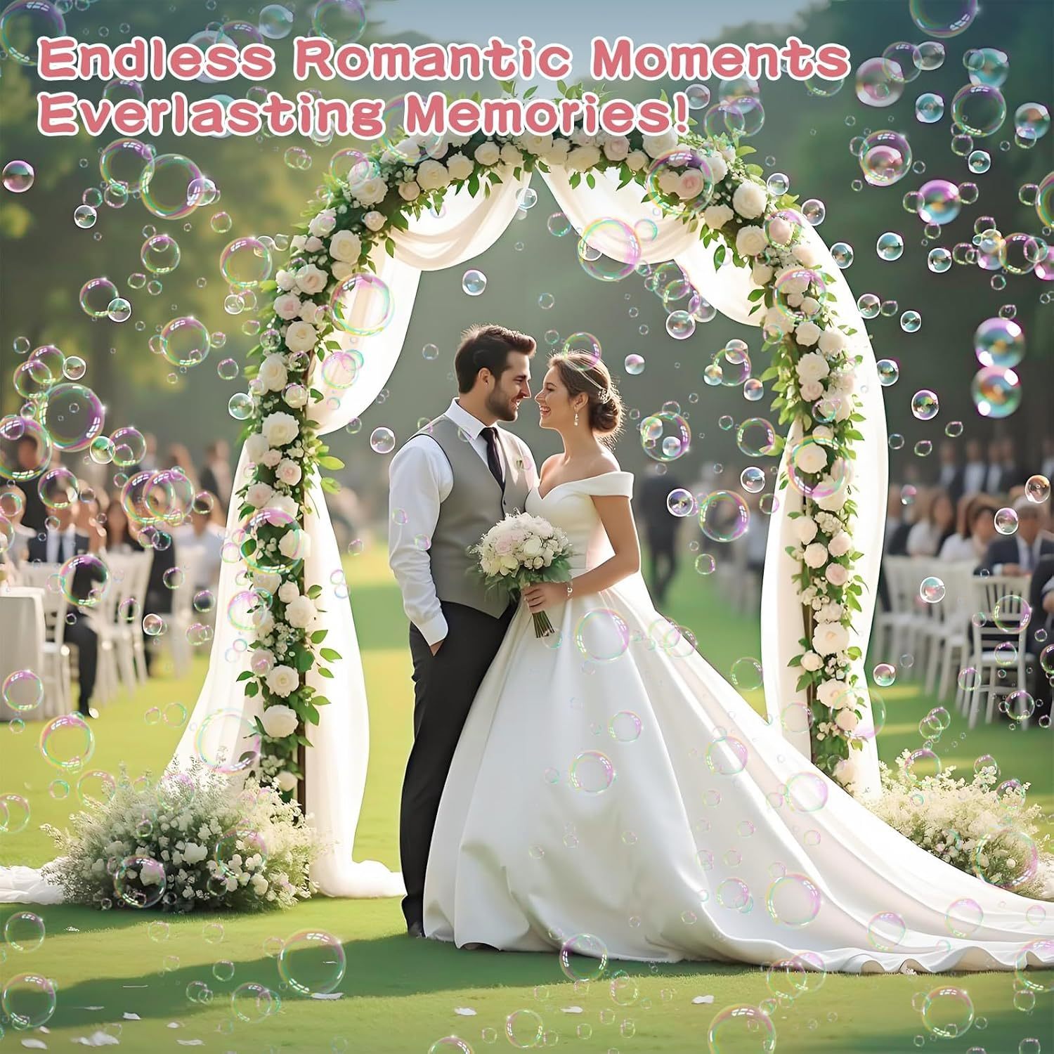 Bubble Gun, 69 Holes Bubble Machine Bubbles Kids Toys 