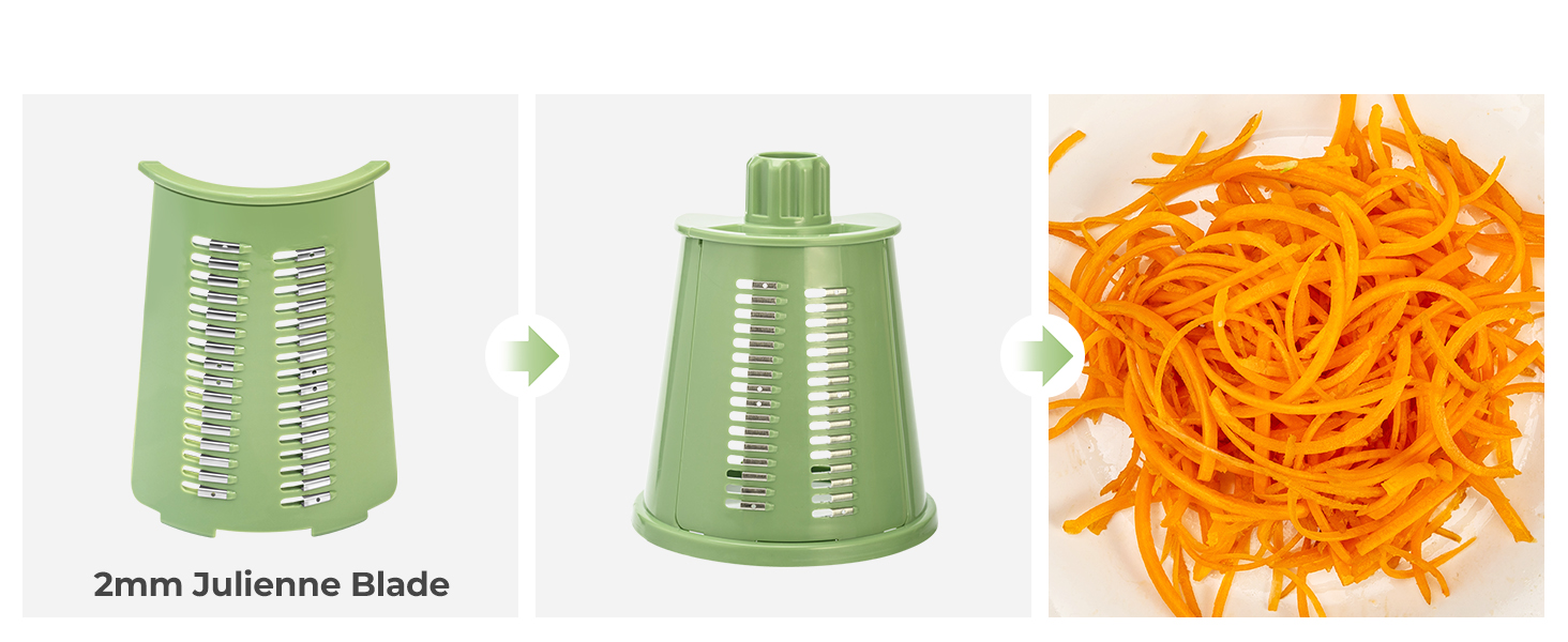 Julienne blade
