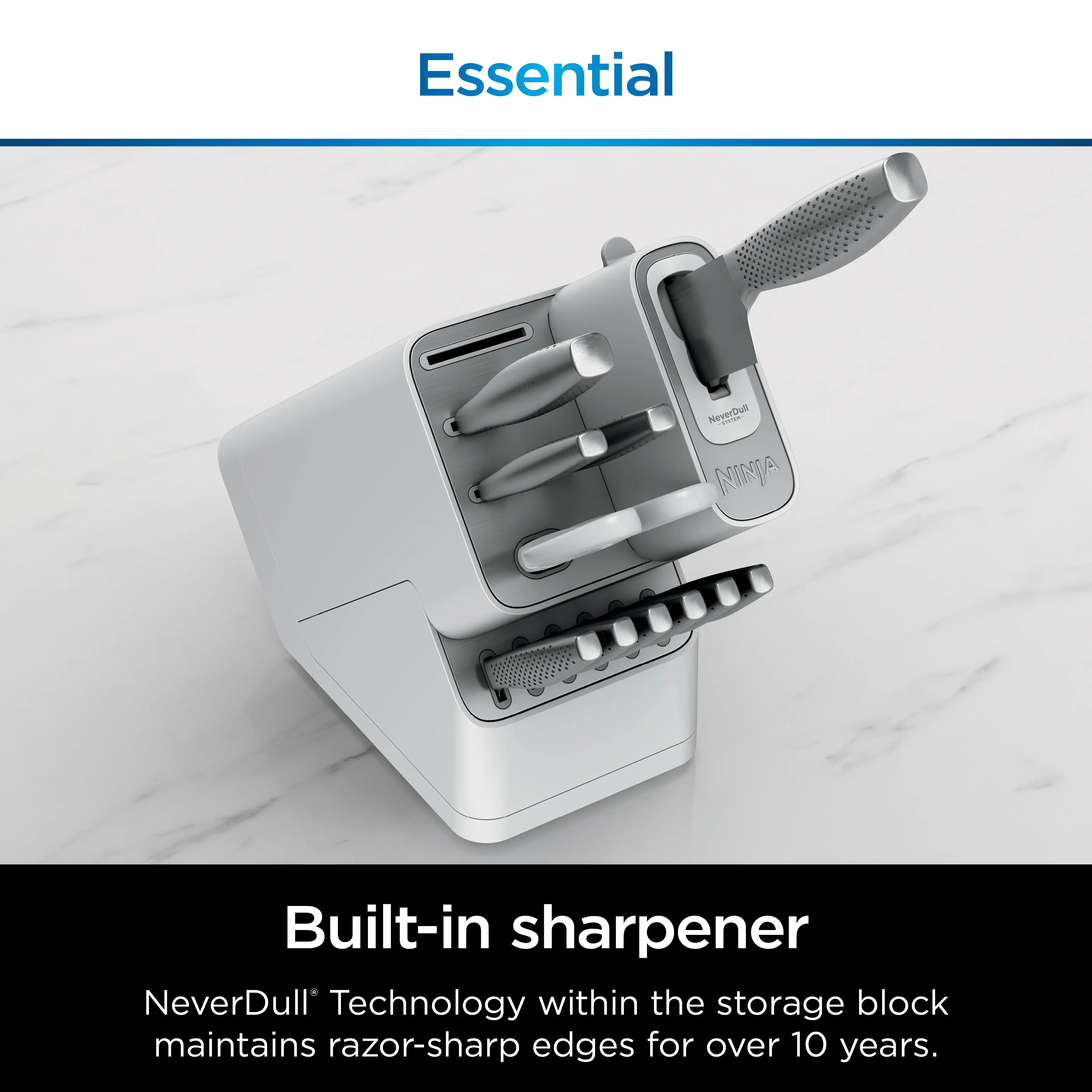 NeverDull Essential Knife System 12 Piece Set K22012WH