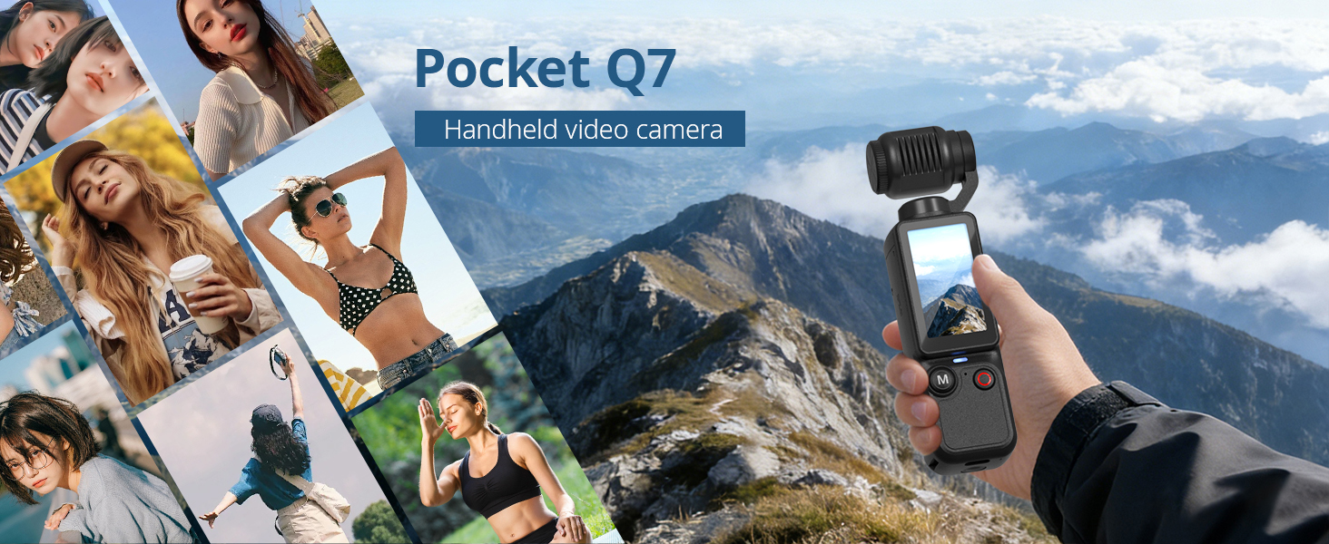 Pocket vlog camera main view