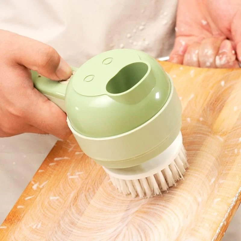 [Limited-Time Offer] Electric Vegetable Cutter, 4 in 1 Handheld Vegetable Chopper, Mini Wireless Food Processor, Vegetable Slicer Garlic Cutter for Garlic Pepper Chili Onion Celery Ginger Meat(Type 1)