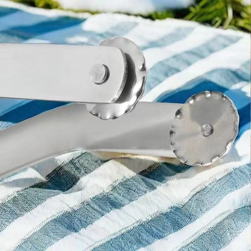 hot-selling stainless steel barbecue clip barbecue clip multi-functional extended anti-scalding barbecue tool bread food clip