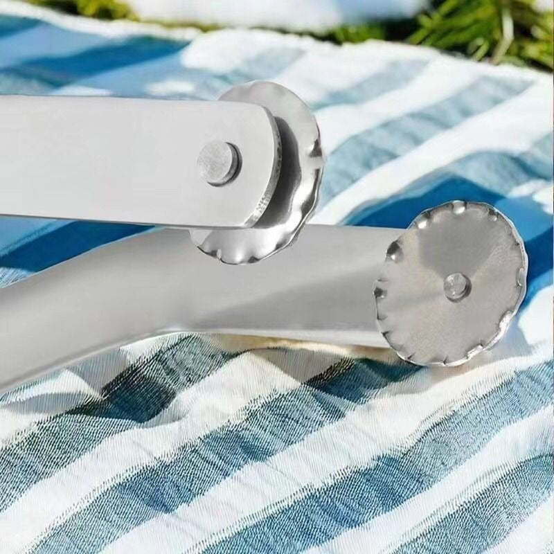 hot-selling stainless steel barbecue clip barbecue clip multi-functional extended anti-scalding barbecue tool bread food clip