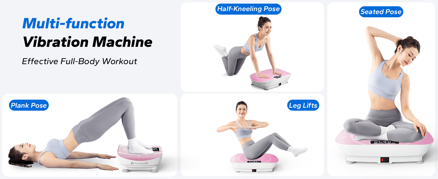 Vibration Plate Exercise Machine