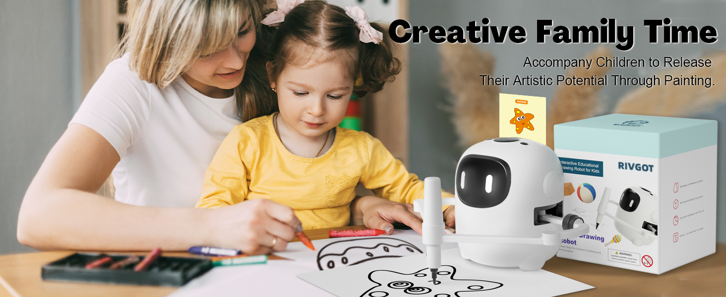montessori drawing robot