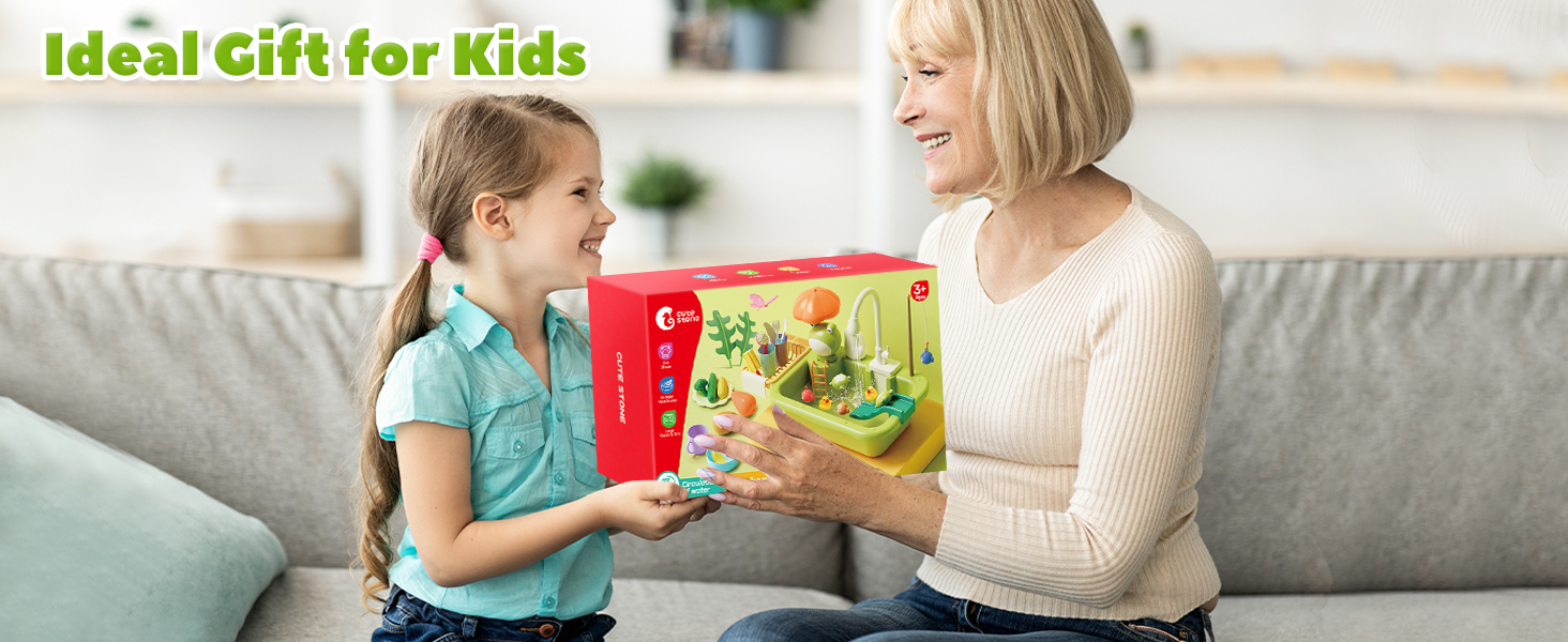 Kitchen Play Sink Playset