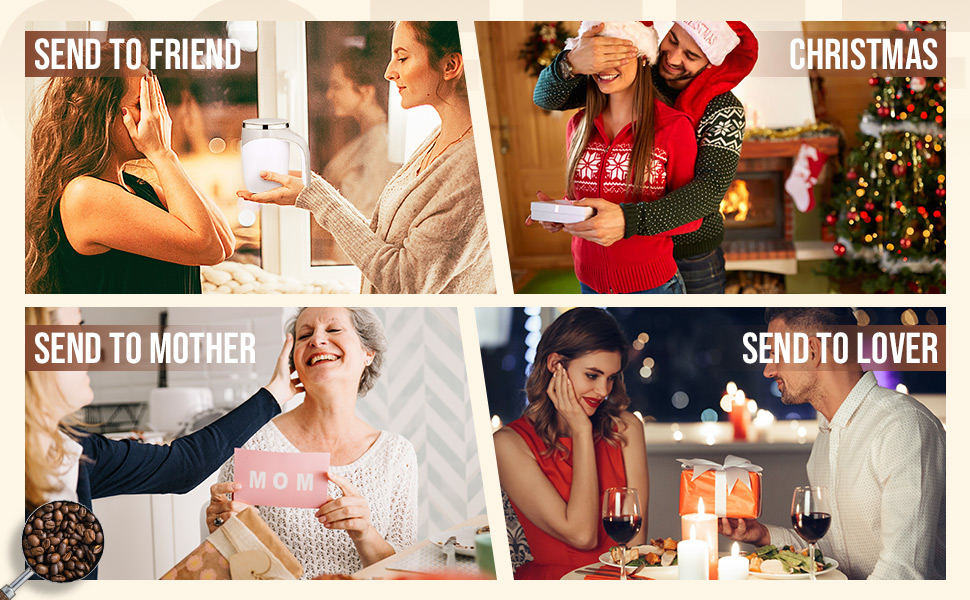 Automatic Magnetic Stirring Coffee Mug