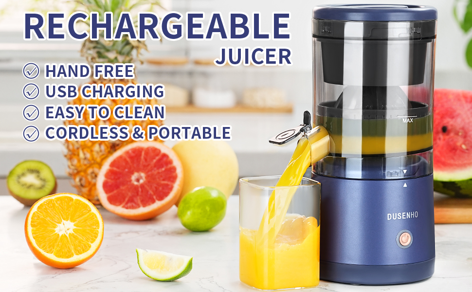 Electric Juicer Rechargeable