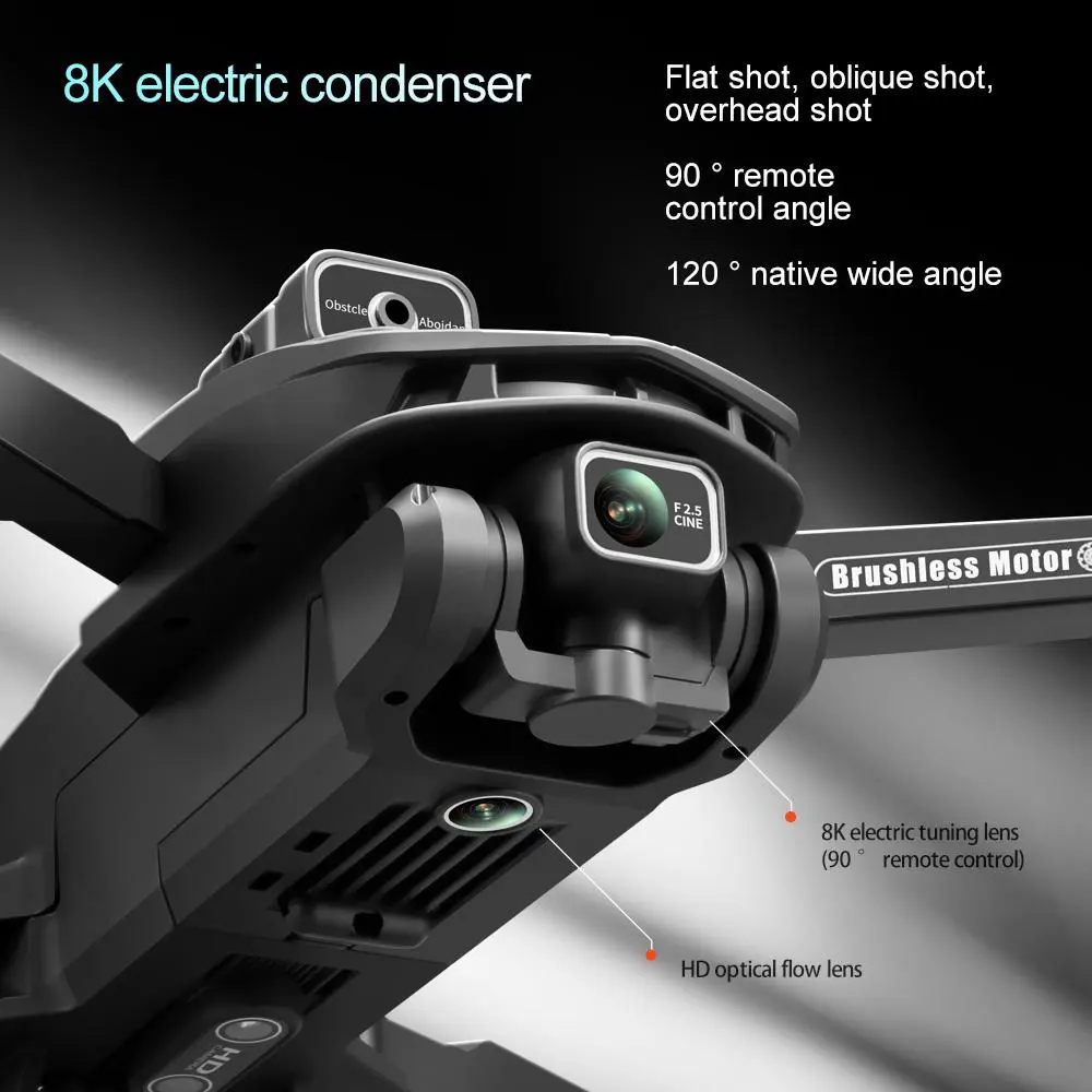 2026 New Year Gift GPS drone 5G drone with 4.5in screen controller optical flow visual hover increased stability and Easy Control