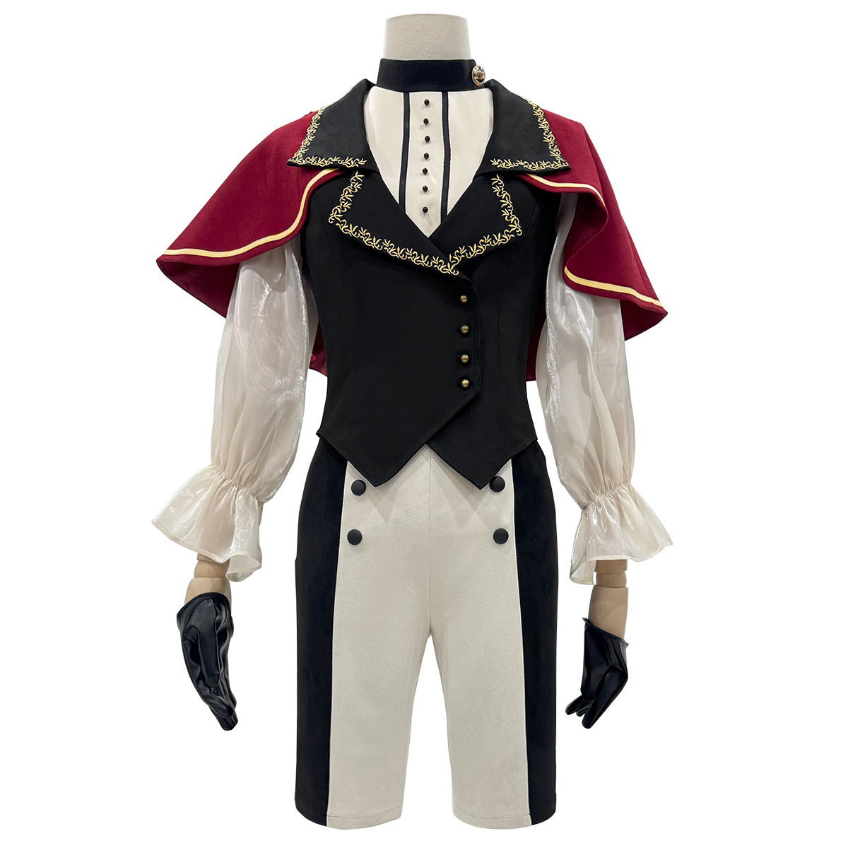 HOLOUN BanG Dream Ave Mujica Anime Timoris Umiri Yahata Costume Shirt Shorts Vest Gloves Cos Convention Daily Wear Gift