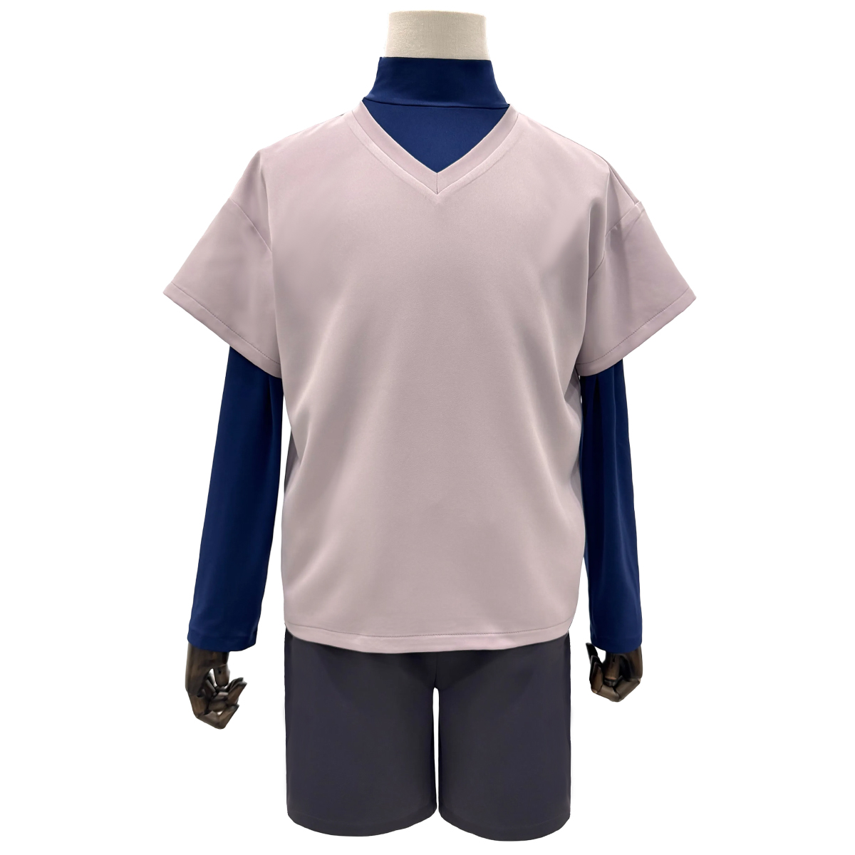 HOLOUN Hunter Anime Killua Zoldyck Cosplay Costume T-shirt Shorts Cos Convention Daily Wear Christmas New Year Gift