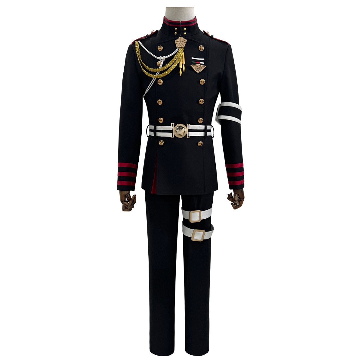 HOLOUN Seraph Of The End Anime Guren Ichinose Cosplay Costume Coat Pants Belt Uniform Halloween Christmas Convention