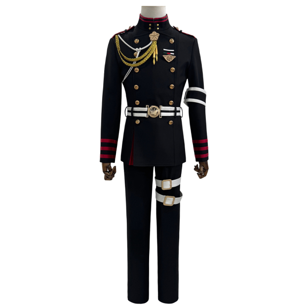 HOLOUN Seraph Of The End Anime Guren Ichinose Cosplay Costume Coat Pants Belt Uniform Halloween Christmas Convention