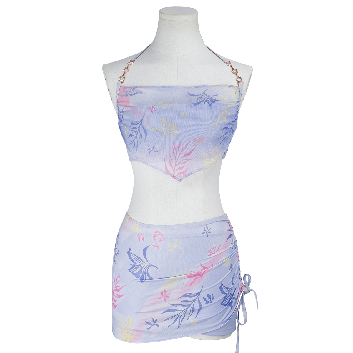 Pre-sale HOLOUN Love and Deepspace Game Rippling Blossoms Swimsuit Set Cosplay Costume Daily Wear Convention Halloween